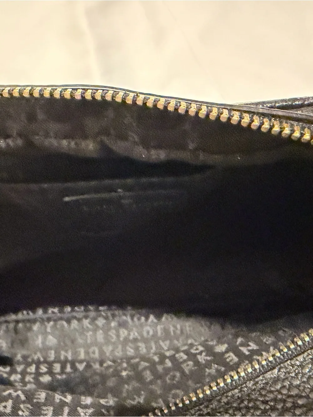kate spade Black Pebbled Leather Crossbody with Gold Hardware - Picture 4 of 9